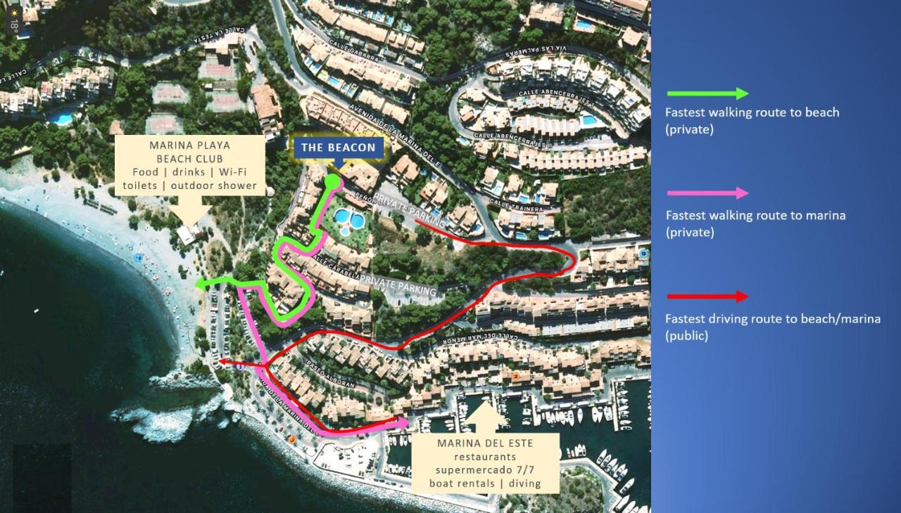 Apartament Luxury Penthouse: The Beacon At Punta De La Mona Almuñécar Zewnętrze zdjęcie
